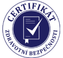 Držitel certifikátu Státního zdravotního ústavu